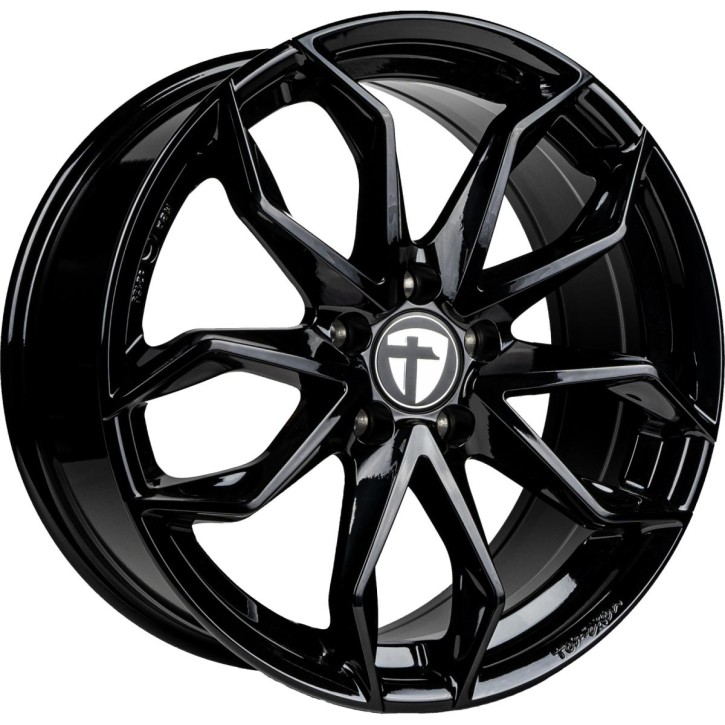 Komplettrad - Tomason, TN22, 8,5x20 ET30 5x112 72,6, black painted mit Bridgestone, Dueler H/P Sport, 235/45 R20 100W XL MO