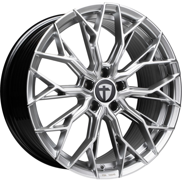 Tomason TN31 8,5x19" 5x120 ET35 Ø72,6 Highgloss silver - Winterfest